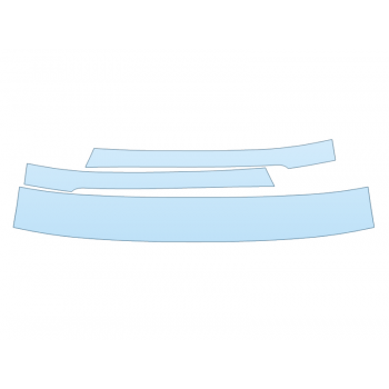 PAINT PROTECTION KIT - 2023 VOLKSWAGEN JETTA SPORT ROOF PILLARS - PRECUT PPF CLEAR BRA WRAP