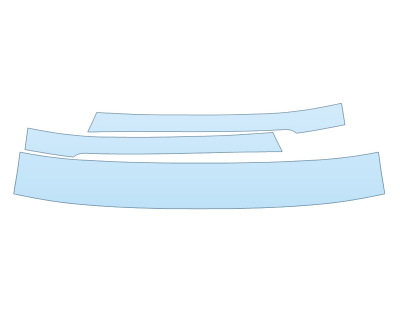 PAINT PROTECTION KIT - 2023 VOLKSWAGEN JETTA SPORT ROOF PILLARS - PRECUT PPF CLEAR BRA WRAP