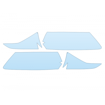 PAINT PROTECTION KIT - 2023 VOLKSWAGEN JETTA SPORT TAIL LIGHTS - PRECUT PPF CLEAR BRA WRAP