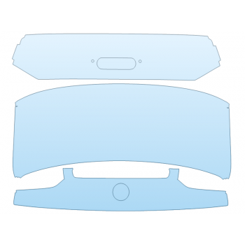 PAINT PROTECTION KIT - 2023 VOLKSWAGEN JETTA TRENDLINE TRUNK - PRECUT PPF CLEAR BRA WRAP
