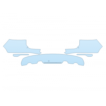 Precut PPF Kit – Clear Bra Paint Protection Film PAINT PROTECTION KIT - 2023 VOLVO C40 RECHARGE CORE REAR BUMPER - PRECUT PPF CLEAR BRA WRAP
