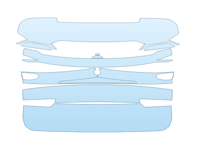 PAINT PROTECTION KIT - 2023 VOLVO C40 RECHARGE CORE REAR HATCH - PRECUT PPF CLEAR BRA WRAP