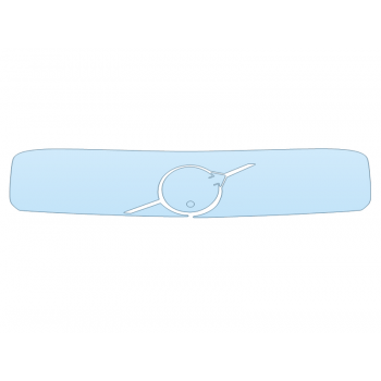 PAINT PROTECTION KIT - 2023 VOLVO C40 RECHARGE CORE GRILL - PRECUT PPF CLEAR BRA WRAP