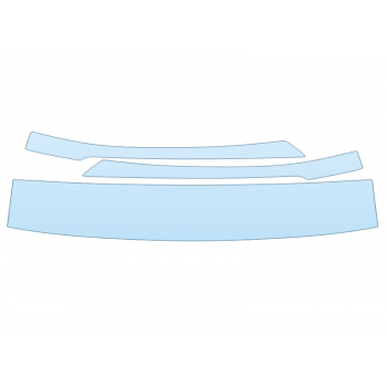 PAINT PROTECTION KIT - 2023 VOLVO C40 RECHARGE CORE ROOF PILLARS - PRECUT PPF CLEAR BRA WRAP