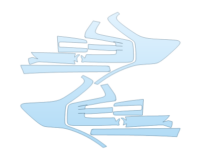 PAINT PROTECTION KIT - 2023 VOLVO C40 RECHARGE CORE TAIL LIGHTS - PRECUT PPF CLEAR BRA WRAP