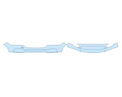 2023 VOLVO S90 PLUS BUMPER (MULTI PIECE)