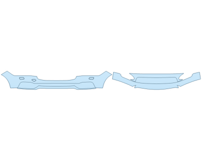 2023 VOLVO S90 ULTIMATE BUMPER (MULTI PIECE) WASHERS