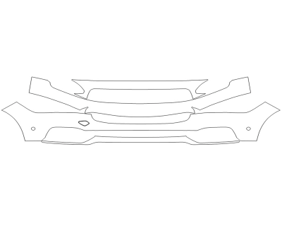 2023 VOLVO S90 ULTIMATE BUMPER WITH SENSORS