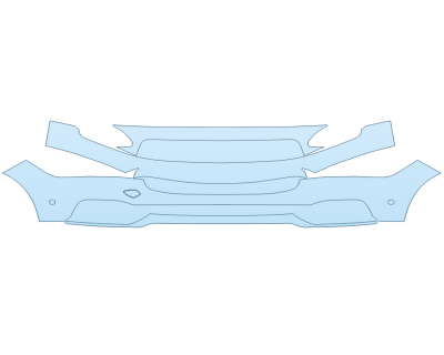 2023 VOLVO S90 ULTIMATE BUMPER WITH SENSORS