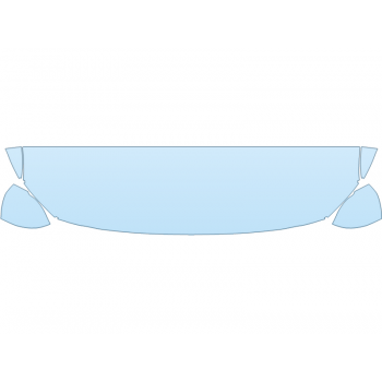 PAINT PROTECTION KIT - 2023 VOLVO S90 ULTIMATE HOOD FENDERS MIRRORS 18 INCH (WRAPPED EDGES) - PRECUT PPF CLEAR BRA WRAP