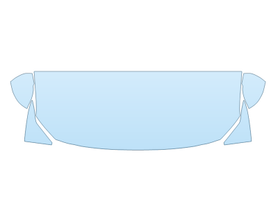 2025 VOLVO S90 ULTIMATE HOOD FENDERS MIRRORS 24 INCH - PRECUT PPF CLEAR BRA WRAP