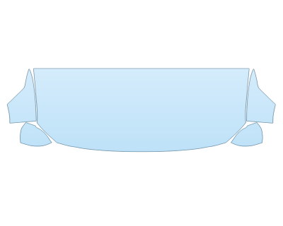 2025 VOLVO S90 ULTIMATE HOOD FENDERS MIRRORS 30 IN - PRECUT PPF CLEAR BRA WRAP