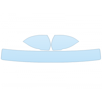 PAINT PROTECTION KIT - 2023 VOLVO S90 ULTIMATE REAR BUMPER MIRRORS - PRECUT PPF CLEAR BRA WRAP