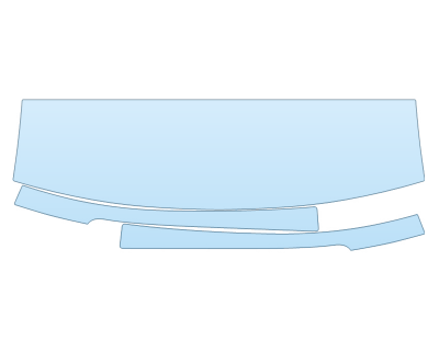 2025 VOLVO S90 ULTIMATE ROOF PILLARS - PRECUT PPF CLEAR BRA WRAP
