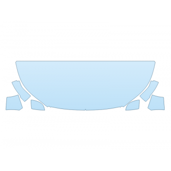 Precut PPF Kit – Clear Bra Paint Protection Film PAINT PROTECTION KIT - 2023 VOLVO XC 40 RECHARGE ULTIMATE HOOD FENDERS MIRRORS 24 INCH (WRAPPED EDGES) - PRECUT PPF CLEAR BRA WRAP