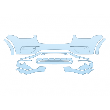 PAINT PROTECTION KIT - 2023 VOLVO XC90 CORE BUMPER - PRECUT PPF CLEAR BRA WRAP