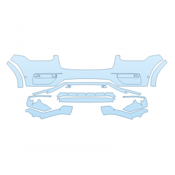 Precut PPF Kit – Clear Bra Paint Protection Film PAINT PROTECTION KIT - 2023 VOLVO XC90 CORE BUMPER WITH SENSORS - PRECUT PPF CLEAR BRA WRAP