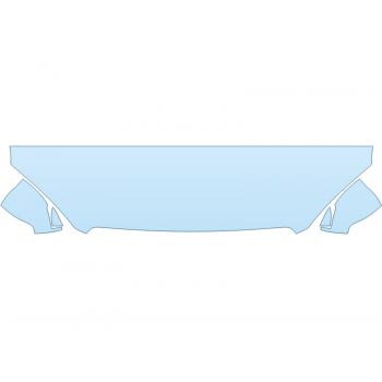 PAINT PROTECTION KIT - 2023 VOLVO XC90 CORE HOOD FENDERS MIRRORS 18 INCH (WRAPPED EDGES) - PRECUT PPF CLEAR BRA WRAP
