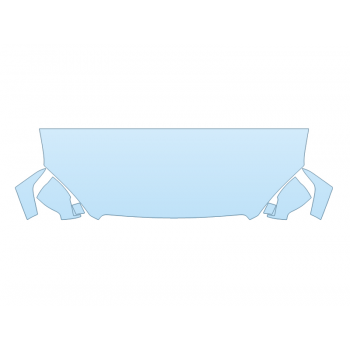 PAINT PROTECTION KIT - 2023 VOLVO XC90 CORE HOOD FENDERS MIRRORS 24 INCH (WRAPPED EDGES) - PRECUT PPF CLEAR BRA WRAP