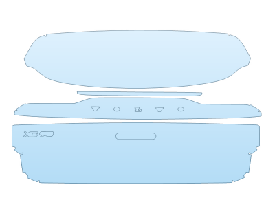 2023 VOLVO XC90 CORE REAR HATCH W/EMBLEMS