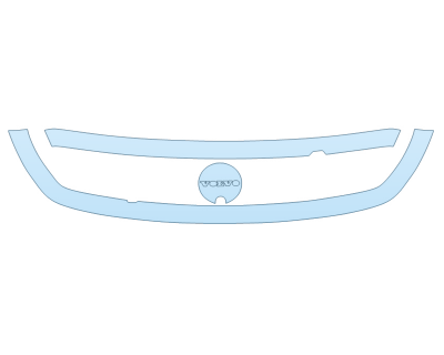 PAINT PROTECTION KIT - 2023 VOLVO XC90 PLUS GRILL - PRECUT PPF CLEAR BRA WRAP