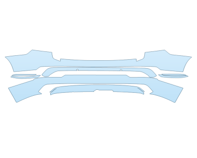 2023 VOLVO XC90 RECHARGE ULTIMATE REAR BUMPER