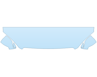 PAINT PROTECTION KIT - 2023 VOLVO XC90 RECHARGE ULTIMATE HOOD FENDERS MIRRORS 18 INCH (WRAPPED EDGES) - PRECUT PPF CLEAR BRA WRAP