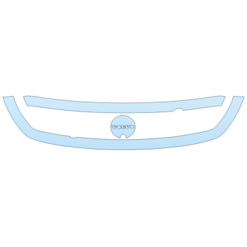 PAINT PROTECTION KIT - 2023 VOLVO XC90 RECHARGE ULTIMATE GRILL - PRECUT PPF CLEAR BRA WRAP