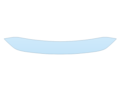 2025 PORSCHE 718 BOXSTER REAR BUMPER - PRECUT PPF CLEAR BRA WRAP