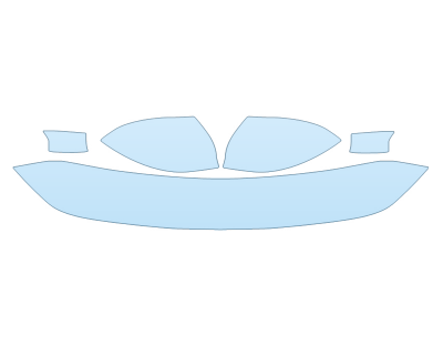 2025 PORSCHE 718 BOXSTER REAR BUMPER MIRRORS and DOOR CUPS - PRECUT PPF CLEAR BRA WRAP