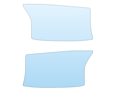 2025 PORSCHE 718 BOXSTER DOOR CUPS - PRECUT PPF CLEAR BRA WRAP