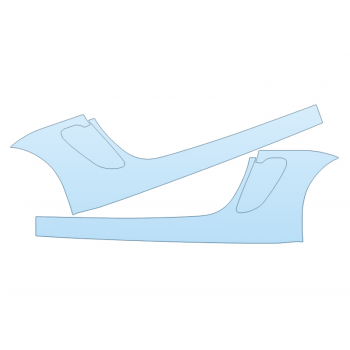 2025 PORSCHE 718 BOXSTER ROCKERS - PRECUT PPF CLEAR BRA WRAP