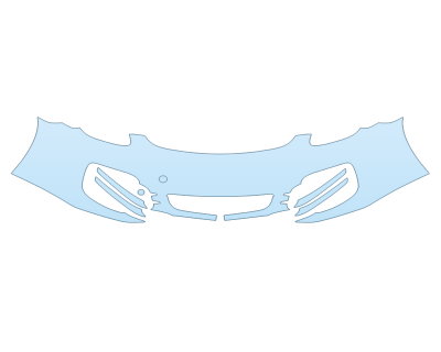 2025 PORSCHE 718 BOXSTER S BUMPER - PRECUT PPF CLEAR BRA WRAP