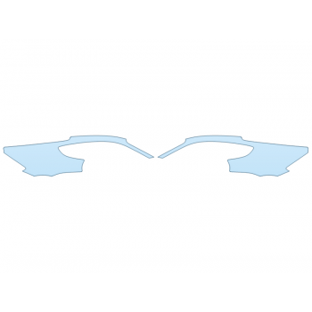 PAINT PROTECTION KIT - 2024 PORSCHE 718 CAYMAN GTS 4.0 REAR FULL FENDERS - PRECUT PPF CLEAR BRA WRAP