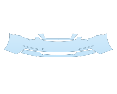2025 PORSCHE 718 CAYMAN S BUMPER - PRECUT PPF CLEAR BRA WRAP