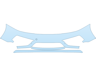 Precut PPF Kit – Clear Bra Paint Protection Film PAINT PROTECTION KIT - 2024 PORSCHE 911 CARRERA 4 CABRIOLET BUMPER SPORT DESIGN PKG - PRECUT PPF CLEAR BRA WRAP