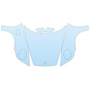 PAINT PROTECTION KIT - 2024 PORSCHE 911 CARRERA 4 CABRIOLET HOOD FENDERS MIRRORS FULL - PRECUT PPF CLEAR BRA WRAP