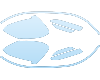 Precut PPF Kit – Clear Bra Paint Protection Film PAINT PROTECTION KIT - 2024 PORSCHE 911 CARRERA 4 CABRIOLET MIRRORS and DOOR CUPS DOOR EDGES - PRECUT PPF CLEAR BRA WRAP