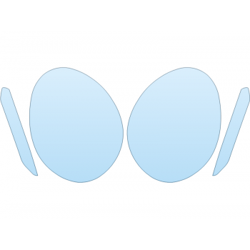 Precut PPF Kit – Clear Bra Paint Protection Film PAINT PROTECTION KIT - 2024 PORSCHE 911 CARRERA 4 CABRIOLET HEADLIGHTS FOGLIGHTS - PRECUT PPF CLEAR BRA WRAP