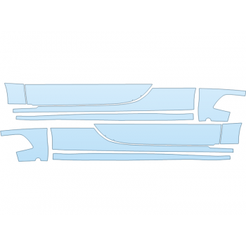 Precut PPF Kit – Clear Bra Paint Protection Film PAINT PROTECTION KIT - 2024 PORSCHE 911 CARRERA 4 CABRIOLET ROCKERS - PRECUT PPF CLEAR BRA WRAP