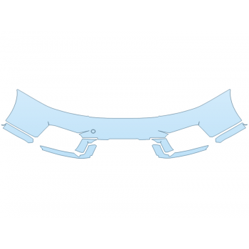 PAINT PROTECTION KIT - 2024 PORSCHE 911 CARRERA 4 GTS CABRIOLET BUMPER - PRECUT PPF CLEAR BRA WRAP