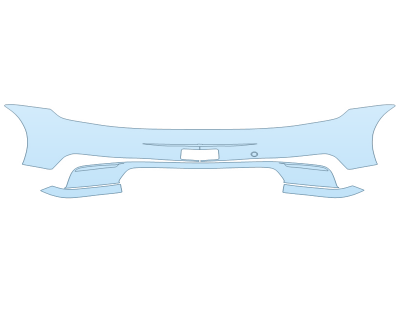 PAINT PROTECTION KIT - 2024 PORSCHE 911 CARRERA 4 GTS CABRIOLET REAR BUMPER - PRECUT PPF CLEAR BRA WRAP