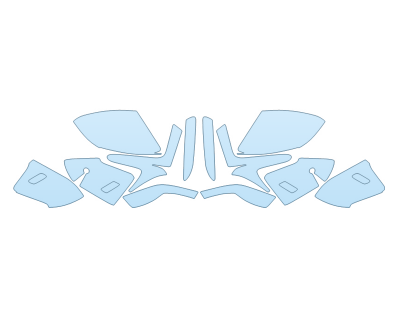 PAINT PROTECTION KIT - 2024 PORSCHE 911 CARRERA 4 GTS CABRIOLET MIRRORS and DOOR CUPS - PRECUT PPF CLEAR BRA WRAP