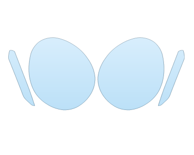 PAINT PROTECTION KIT - 2024 PORSCHE 911 CARRERA 4 GTS CABRIOLET HEADLIGHTS FOGLIGHTS - PRECUT PPF CLEAR BRA WRAP