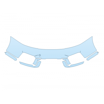 PAINT PROTECTION KIT - 2024 PORSCHE 911 CARRERA 4 GTS COUPE BUMPER - PRECUT PPF CLEAR BRA WRAP