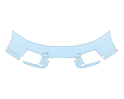 Precut PPF Kit – Clear Bra Paint Protection Film PAINT PROTECTION KIT - 2024 PORSCHE 911 CARRERA 4 GTS COUPE BUMPER - PRECUT PPF CLEAR BRA WRAP
