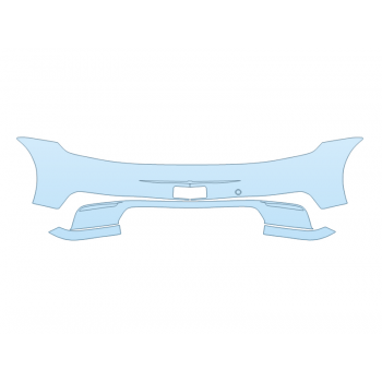 PAINT PROTECTION KIT - 2024 PORSCHE 911 CARRERA 4 GTS COUPE REAR BUMPER - PRECUT PPF CLEAR BRA WRAP