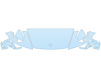 Precut PPF Kit – Clear Bra Paint Protection Film PAINT PROTECTION KIT - 2024 PORSCHE 911 CARRERA 4 GTS COUPE HOOD FENDERS MIRRORS 24 INCH WRAPPED EDGES - PRECUT PPF CLEAR BRA WRAP