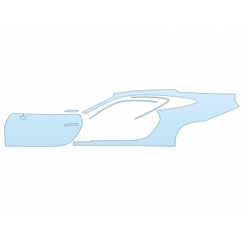 PAINT PROTECTION KIT - 2024 PORSCHE 911 CARRERA 4 GTS COUPE DRIVER SIDE - PRECUT PPF CLEAR BRA WRAP