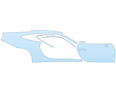 Precut PPF Kit – Clear Bra Paint Protection Film PAINT PROTECTION KIT - 2024 PORSCHE 911 CARRERA 4 GTS COUPE PASSENGER SIDE - PRECUT PPF CLEAR BRA WRAP